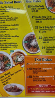 Phở Tái Bellevue Vietnamese menu