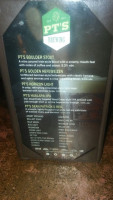 Pt's Pub food
