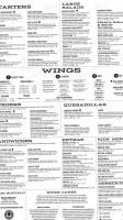Wings And Rings menu