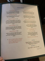 Thunderhead Lodge menu