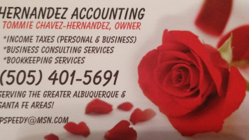 Hernandez Accounting menu