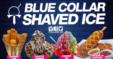 Blue Collar Shaved Ice food