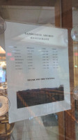Sandstone Arches menu
