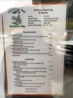 The Whistling Post menu