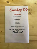 Smokey D’s Of Smithland menu