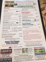 Country Junction menu