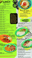 Monte Alban Mexican Grill Seafood menu