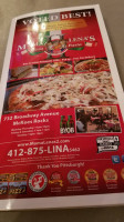 Mama Lena's Pizza menu