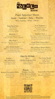 The 'olelo Room menu