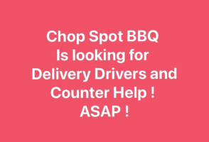 Chop Spot Bbq food