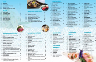 Chiu's Sushi menu