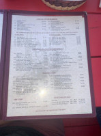 Tía Juana Grill menu