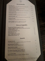 Terracotta Red menu