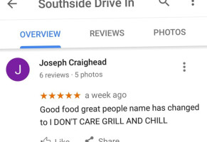 I Don't Care Grill And Chill inside