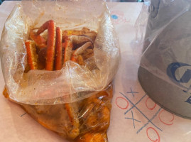Crackin' Crab Santa Fe Seafood Boil food