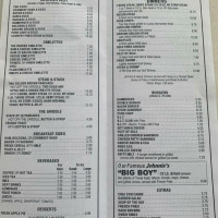 Johnnie's Grill menu