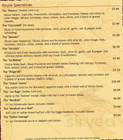 Pastore's Of Rosedale menu