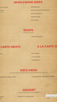 Homestyle Kitchen menu