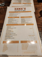 Zeke's Kitchen food