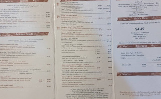 Cattlemans Cafe menu