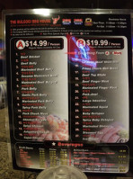 Mr Lee's Korean Bbq menu