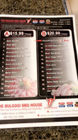 Mr Lee's Korean Bbq menu