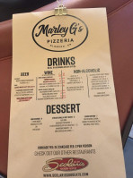 Marley G's Pizzeria menu
