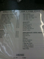 Lamp Post menu