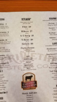 Meriwether Steak Co menu