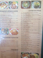 Mejia Taco Shop menu