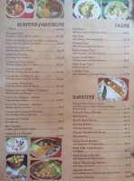 Mejia Taco Shop menu