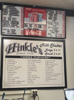 Hinkle's Sandwich Shop inside