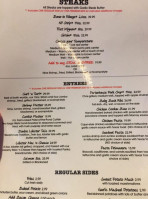 Ac's Steakhouse Pub-southaven menu