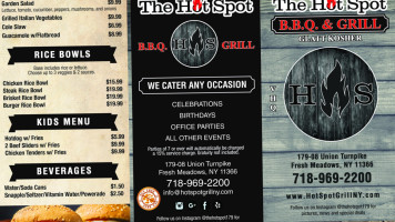 The Hot Spot Bbq Grill food