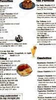 Country Carriage Restaurant menu
