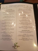 Garden Cafe (of Sherman Oaks) menu