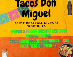 Tacos Don Miguel food