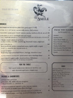 The Smile menu