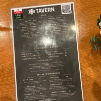 Tbs Tavern menu