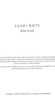 Sushi Note inside