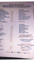 Atlantis Burgers menu
