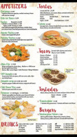 Jalisco's Mexican Grill menu