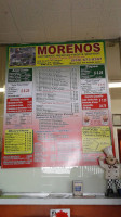 Moreno Taco Shop inside
