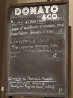 Donato&co. menu