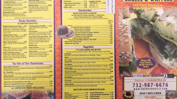 Rosko's Bagel's Waffles menu