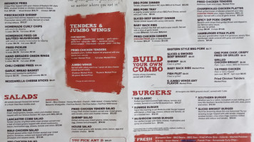 Lancasters Bbq menu