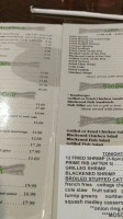 Schooner's Seafood House menu