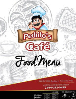 Pedritos Cafe food