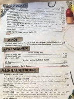 Bubba's Fish Shack menu
