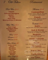 7 Old Fulton menu